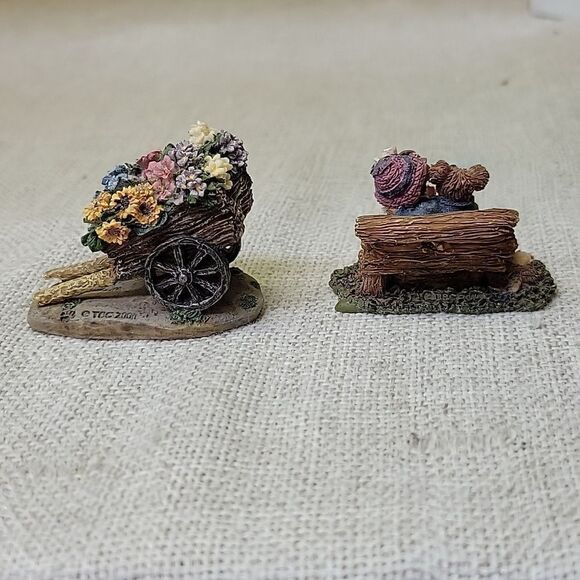 Boyd Bears Bearly Built Villages Martha's Bloom'n Flower Shop Delivery Truck,.. - Picture 9 of 13